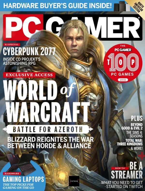 PC Gamer US   Issue 309, October 2018 cover